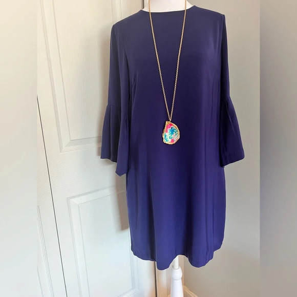 Jade Dresses & Skirts - Jade Melody Tam Dress Navy Small